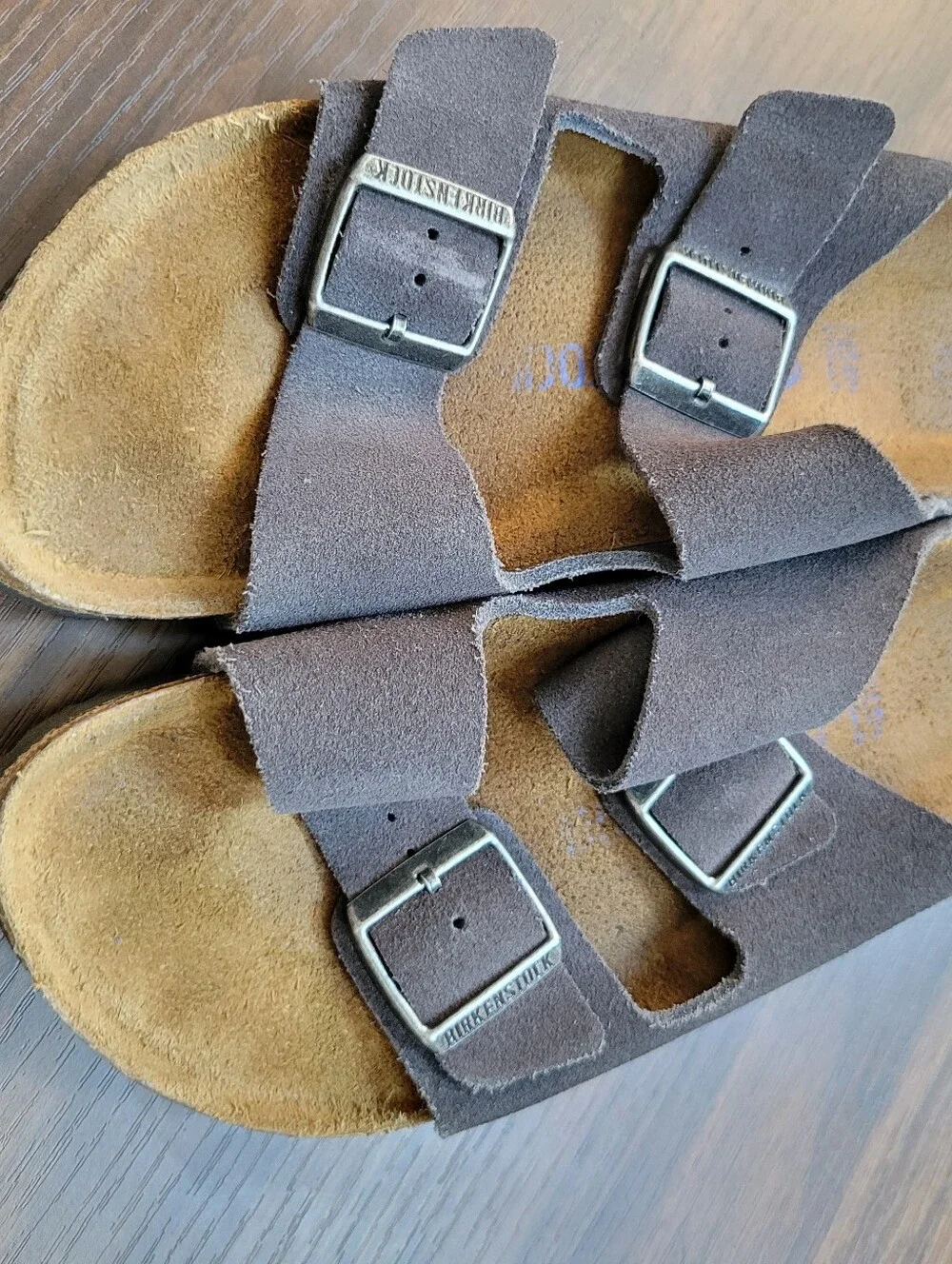 Birkenstock Suede Arizona Sandal Women Size EU 41 US 10 Comfort Casual Slip On